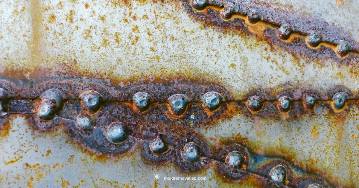 Mold on Metal Cleanup - Mold Removal Lab