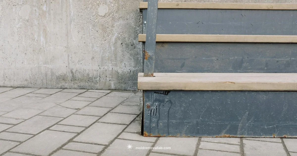 Mold on Concrete - Mold Removal Lab