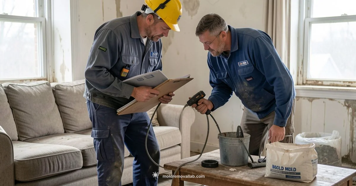 Hire a Pro - Mold Removal Lab