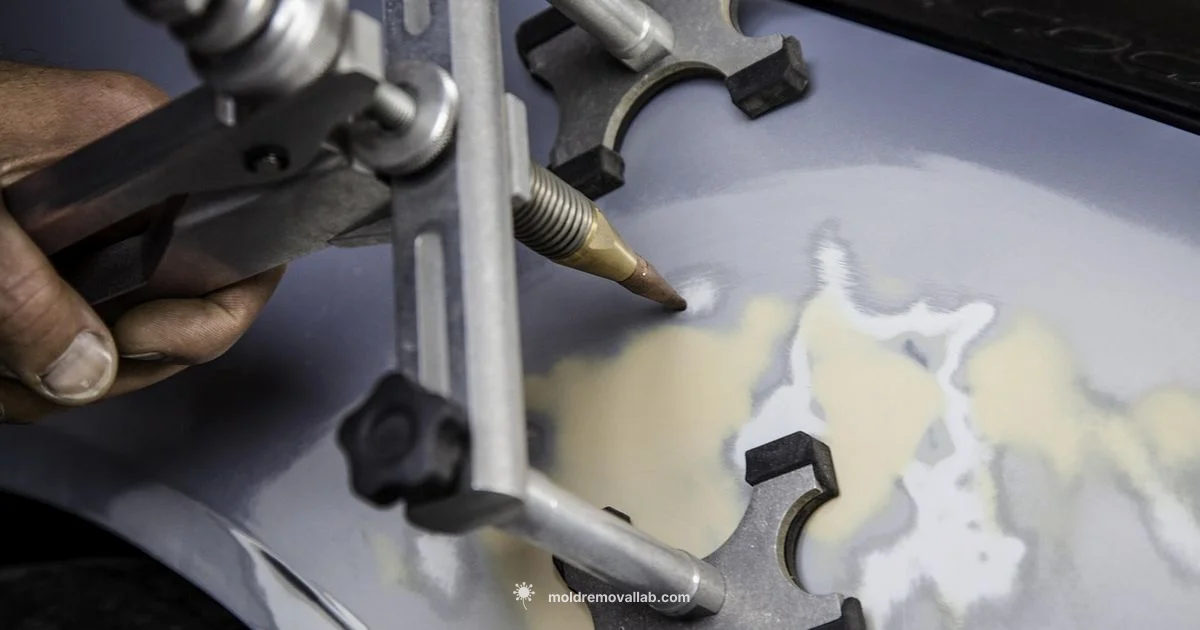 Door Molding Reinstall - Mold Removal Lab