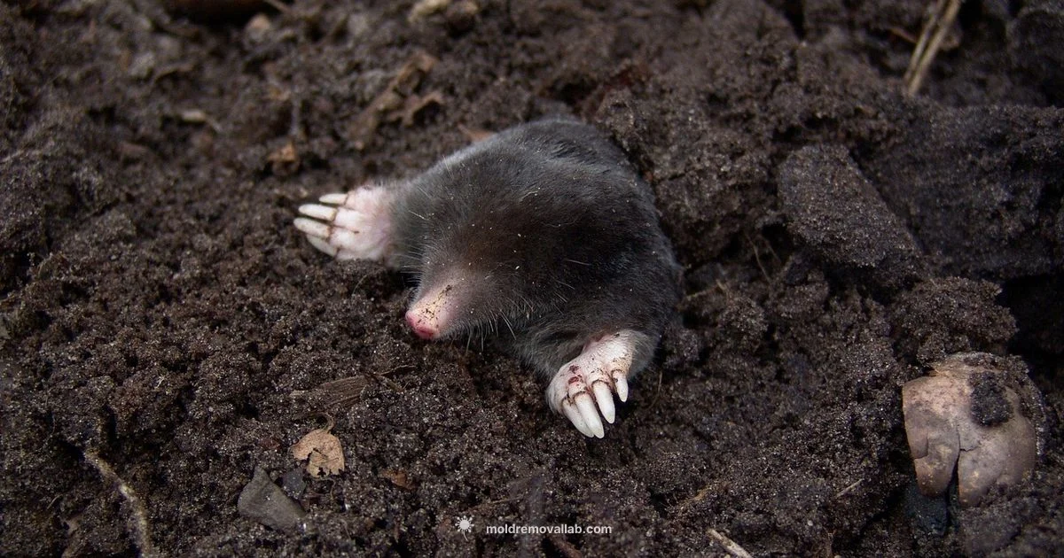 Bleeding Mole Guide - Mold Removal Lab