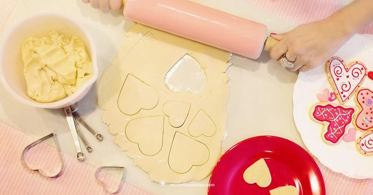 Heart Mold Bake - Mold Removal Lab