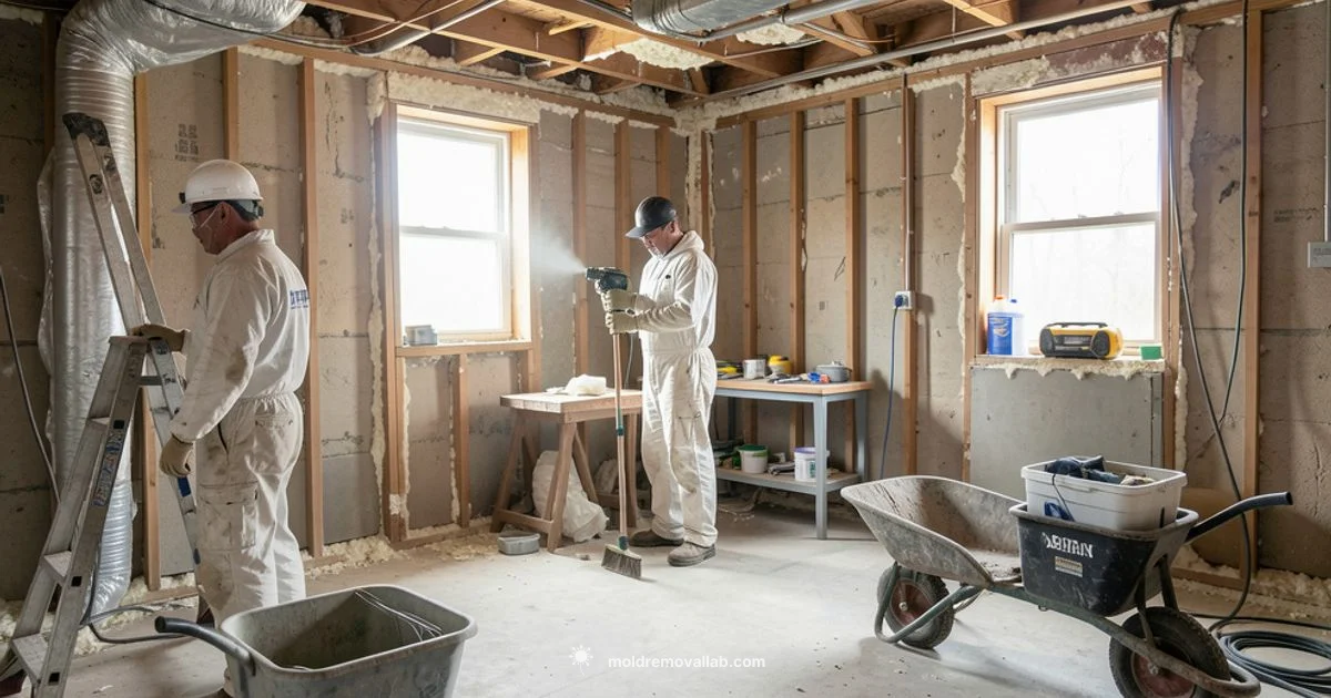Remediation in Action - Mold Removal Lab