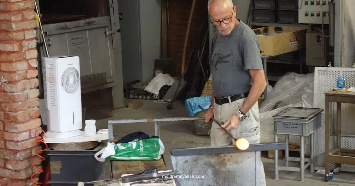 Casting Concrete Mold - Mold Removal Lab