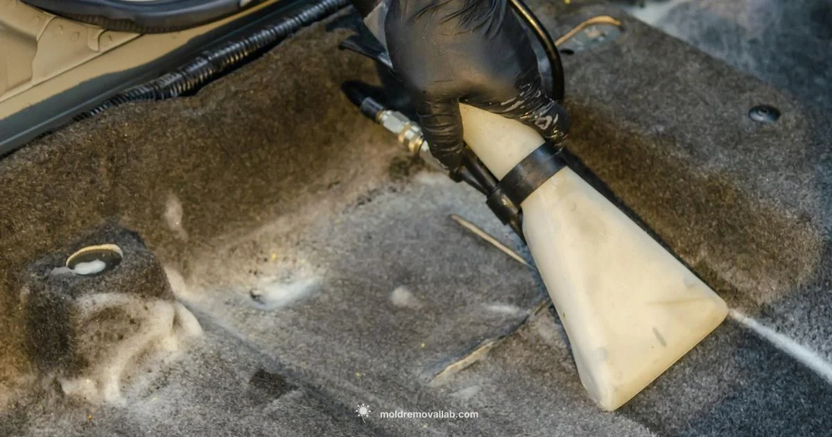 Mold in Car Carpet - Mold Removal Lab