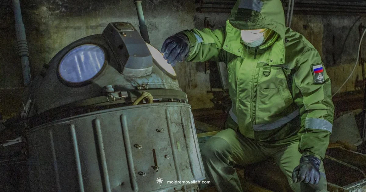 Black Mold in HVAC - Mold Removal Lab