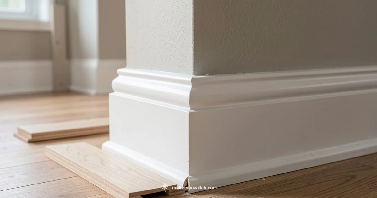 Baseboard Corner Mold - Mold Removal Lab
