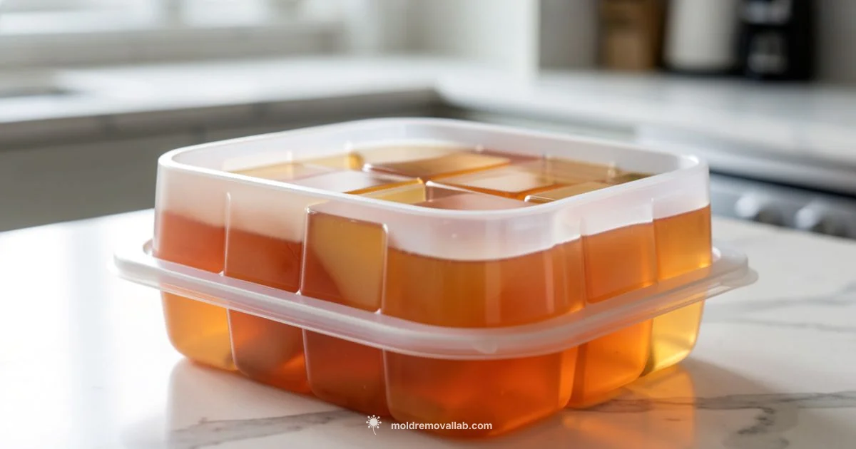 Tupperware Jello Mold - Mold Removal Lab