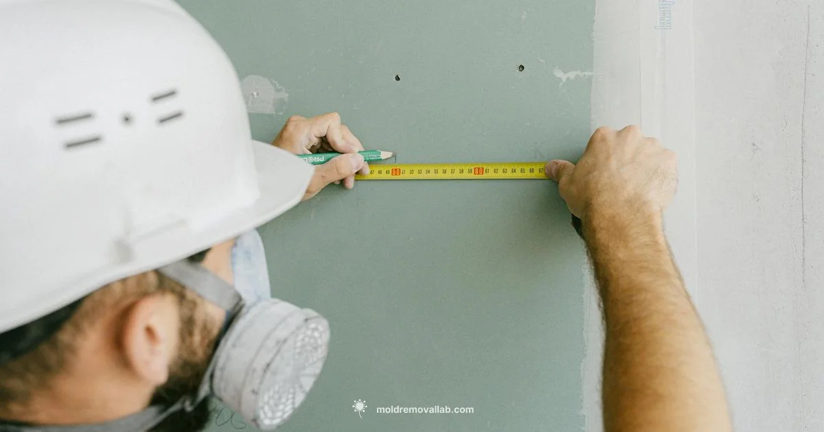 Mold Armor on Drywall - Mold Removal Lab