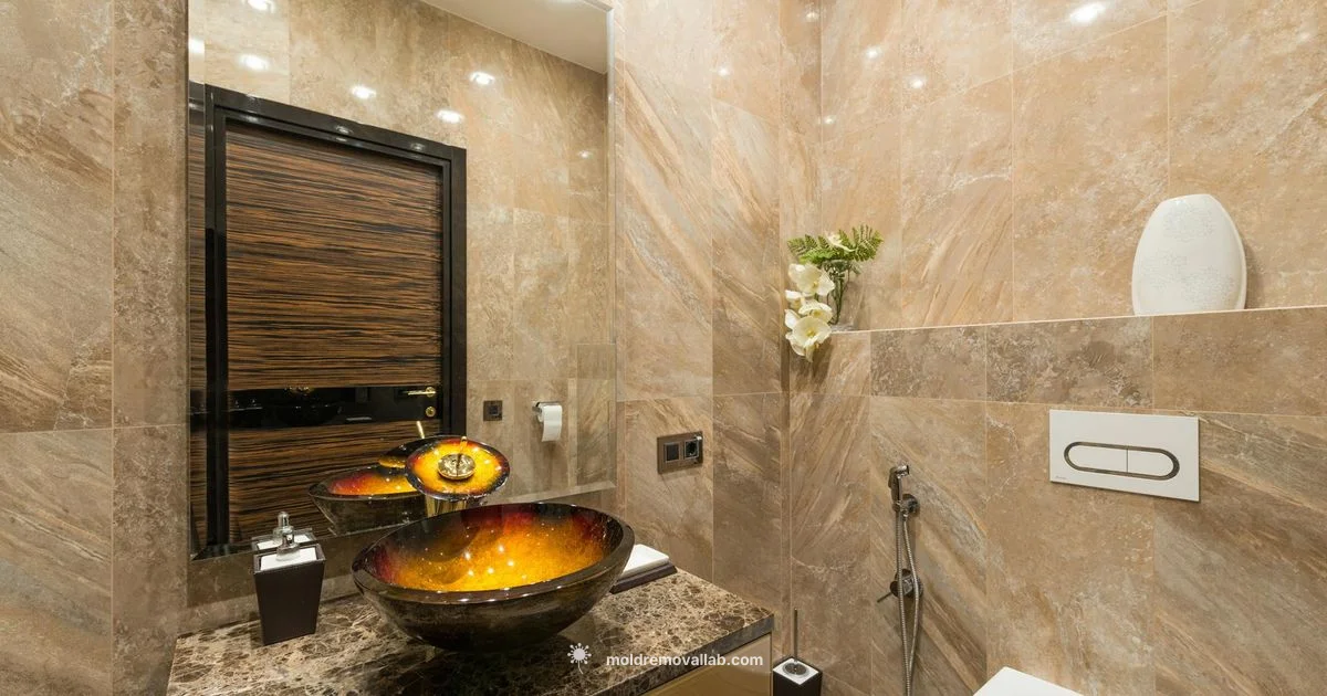 Black Mold Bathroom - Mold Removal Lab