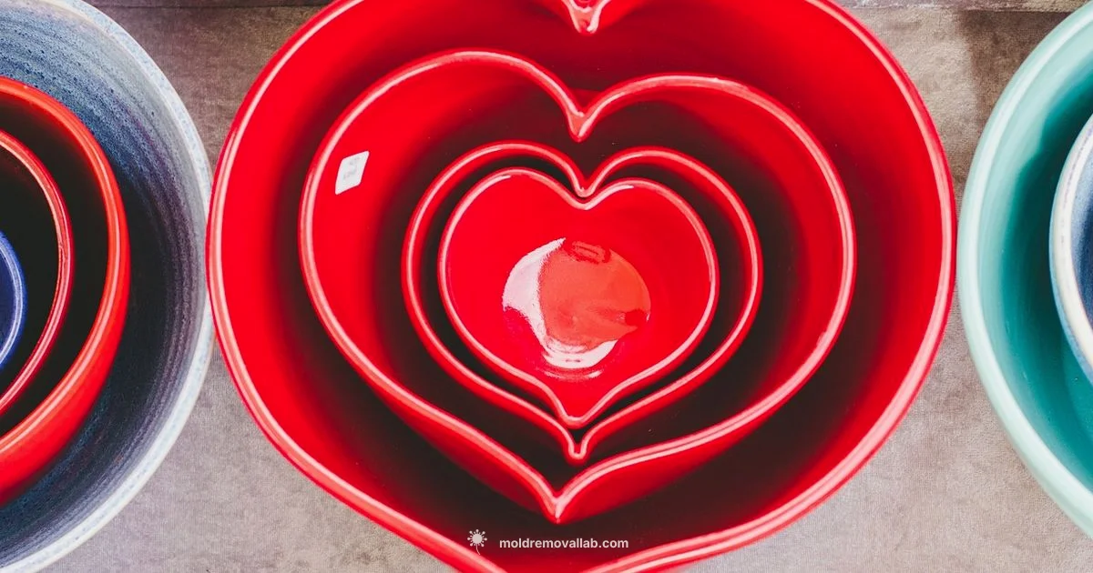 Silicone Heart Mold Guide - Mold Removal Lab