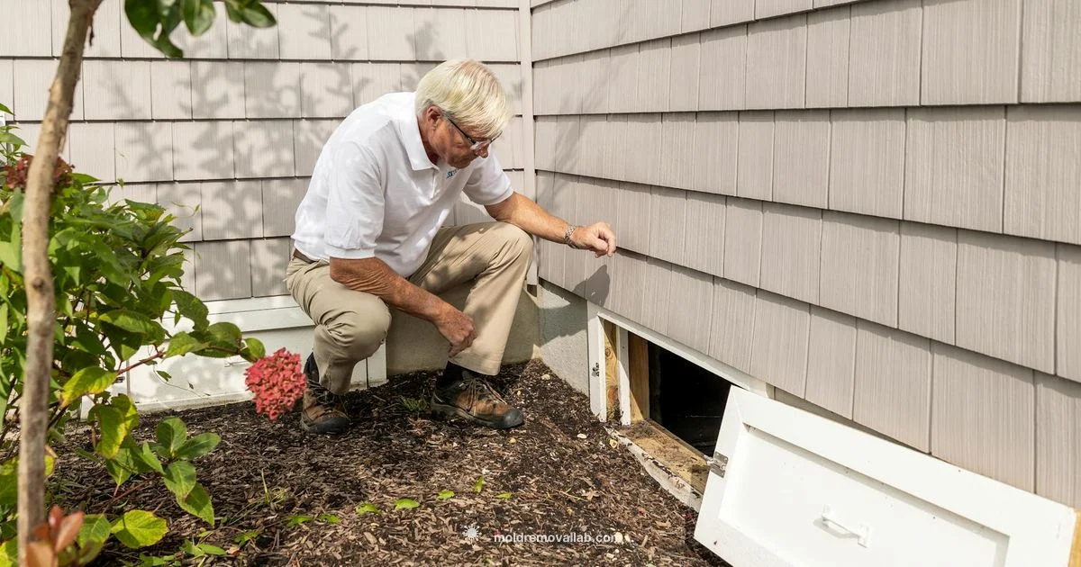 Mold in Crawl Space - Mold Removal Lab