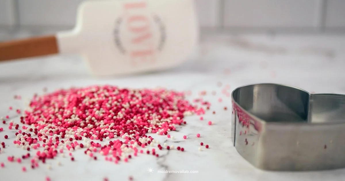 Heart Cake Mold Care - Mold Removal Lab