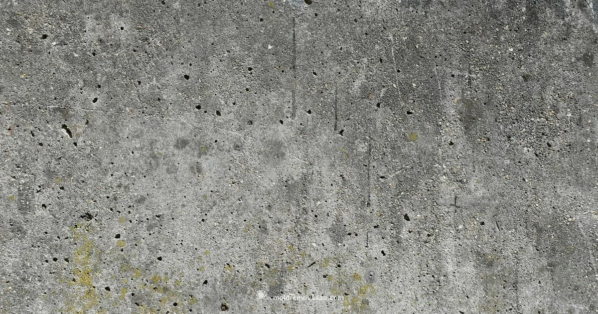 Concrete Mold Removal - Mold Removal Lab