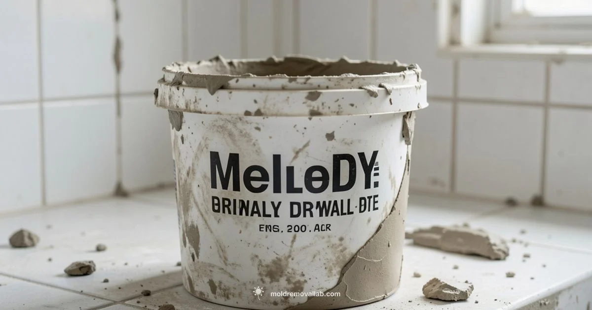 Moldy Joint Compound - Mold Removal Lab